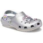 Сандалии Crocs x Kenny Scharf Classic Clog 'Silver', серебряный - фото 3