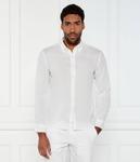 Льняная рубашка Slim fit Michael Kors, белый - фото