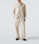 Льняная рубашка Saman Amel, бежевый - фото 2