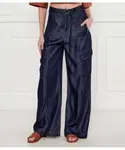 Джинсы карго Агата Relaxed fit Guess Jeans, синий - фото