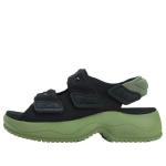 Сандалии puff sandals 'black green' Fila, черный - фото