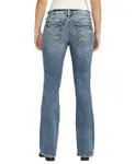Женские джинсы Suki Mid Rise Bootcut Silver Jeans Co., синий - фото 2