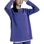 Футболка унисекс фиолетовая MLB - фото 3