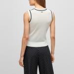 HUGO BOSS Топ женский белый - фото 7