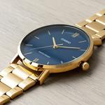 Часы Casio Analog Watch 'Gold Royal Blue', желтый - фото 2