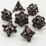 Набор из 7 металлических кубиков для ролевых игр Ancient Catacombs, RGFK - фото 3