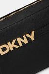 Кожаная сумка Dkny, черный - фото 4