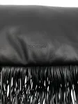 Клатч с бахромой Sportmax, черный - фото 4