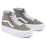 Кроссовки Vans SK8-Hi Tapered Stackform, бежевый - фото