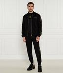 Спортивные штаны мужские Karl Lagerfeld с лампасами, черный - фото 2