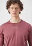 Топ Salomon SENSE AERO TEE, Nocturne/Whisper White/Mottled Berry - фото 4