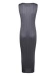 Платье с эффектом плиссе Pleats Please Issey Miyake, серый - фото 2