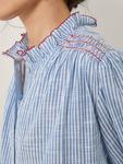 Рубашка Maeve с полосками и рюшами Monsoon, Blue - фото 4