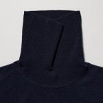 Джемпер Uniqlo мужской из кашемира, черный - фото 5