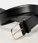 Кожаный ремень Saint Laurent, черный - фото 3