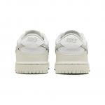 Кроссовки для малышей Dunk TD Low-top White Nike, белый - фото 4