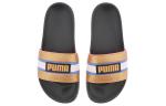 Шлепанцы и сланцы PUMA Leadcat Ftr 90s Pop Slide Gold/Black Women's - фото 3