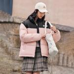 LINING Пуховики Unisex Neon Soft Pink/Black - фото 5