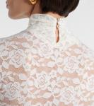 Кружевное мини-платье Francisca Bananhot, Cream Lace - фото 6
