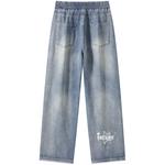 Джинсы Unisex Doraemon, средний синий (на флисе) - фото 5