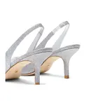 Туфли-Слингбэк Eva 75 Stuart Weitzman, серый - фото 4