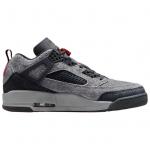 Jordan Spizike Low Anthracite Gym Red - фото 4