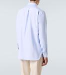 Хлопковая рубашка Lardini, светло-синий - фото 4