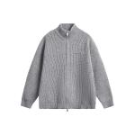 Свитер унисекс 42SPACESHIP, серый (в стиле пин-ап) - фото