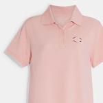 Женская рубашка поло COACH, цвет 	 Pink - фото 4