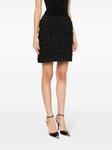 Gemy Maalouf юбка мини с завышенной талией, черный - фото 3