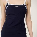 Платье из джерси MIU MIU, темно-синий - фото 4