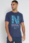 Футболка с принтом Nassau, синий - фото 6