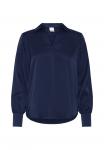 Блуза ICHI STORMY SH, Navy Blazer/Dark Blue - фото 6