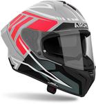 Шлем Airoh Matryx Rider, Black Matt/Grey/Red - фото 2
