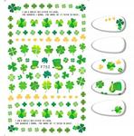 Наклейки для дизайна ногтей Clover Patterns F-752, Frezarkowo - фото 7