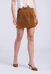 Юбка Freaky Nation TWIGGY LIKE, Cognac - фото
