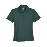 Женская поло Origin Performance с карманом Core365, Forest - фото