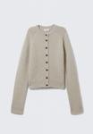 Кардиган Weekday Cardigan, Light Mole Melange/Grey - фото 5