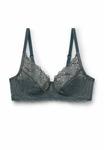 Бюстгальтер Tezenis Triangle bra, Dark Grey/Metallic Grey - фото 5