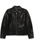 Mainless кожаная куртка, черный - фото