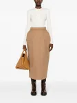 Юбка миди Babele MAX MARA, коричневый - фото 2