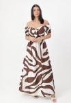 Платье Elara Maxi dress, Braun/Brown - фото