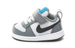 Кроссовки Nike Court Borough Low Grey White Black TD - фото