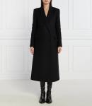 Шерстяное пальто Patrizia Pepe, черный - фото