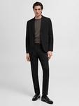 Парижский блейзер Slim Fit Mango, Black - фото 2
