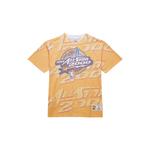 Mitchell Ness Футболка унисекс желтая - фото