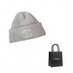 Шапка Women's CHANEL, серый - фото 6