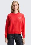 Толстовка TOM TAILOR DENIM Sweatshirt, Brilliant Red/Red - фото
