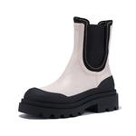 Ботинки Chelsea Crew высотой 5 см женские BELLALILY, экрю - фото 7