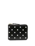 Кошелек Polka Dot Comme Des Garçons Wallet, черный - фото